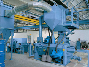 成都拋丸清理機(jī)：鋼筋線材拋丸機(jī)